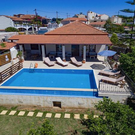Villa Maro Large Private Pool Ac Wifi Kefalás Exterior foto