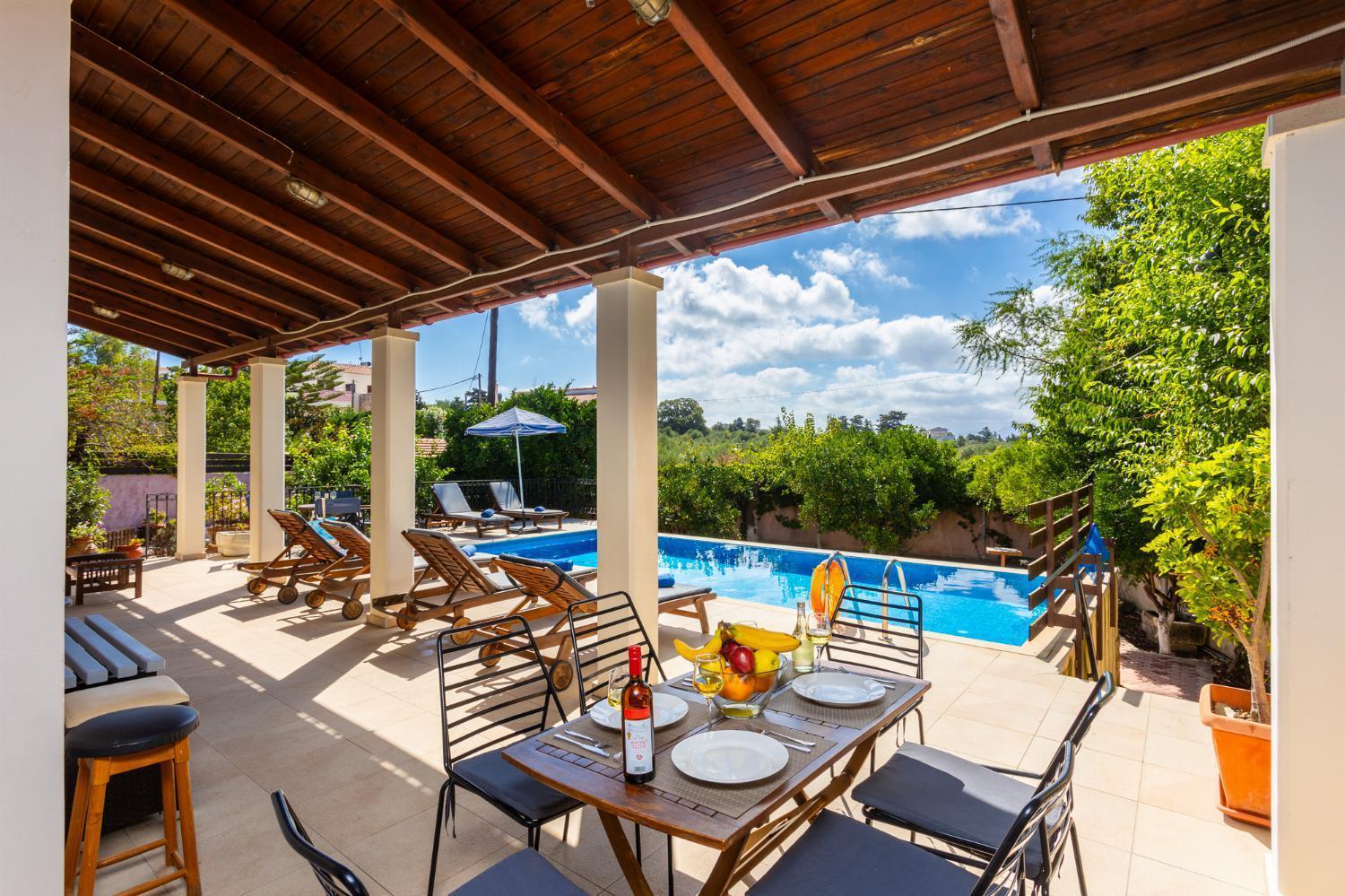 Villa Maro Large Private Pool Ac Wifi Kefalás Exterior foto